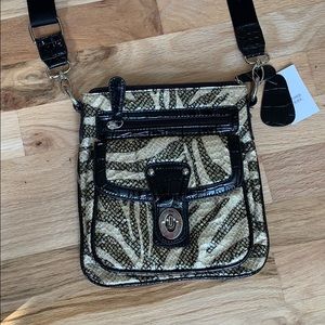 Patterned Long Strapped over the shoulder bag